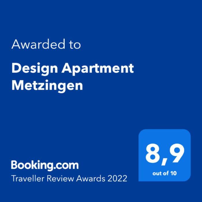 Design Apartment Metzingen Метцинген Экстерьер фото